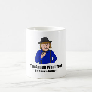 アマン派は襲ってほしいです コーヒーマグカップ