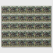 アマン派家族の遠出 ラッピングペーパー (フラット)