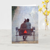 アマン派旅行 カード (黄色い花)