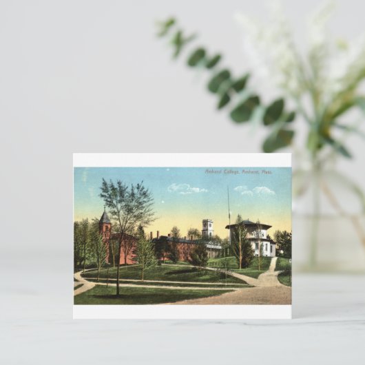 アマーストカレッジMAヴィンテージ1912 ポストカード (スタンド正面)