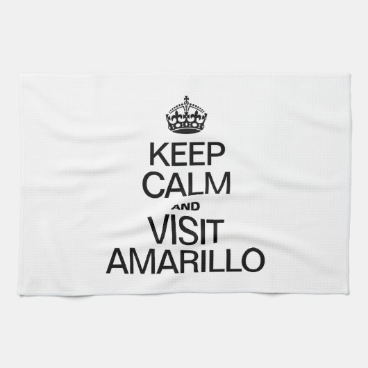 アマ保リロを訪れる キッチンタオル (横)