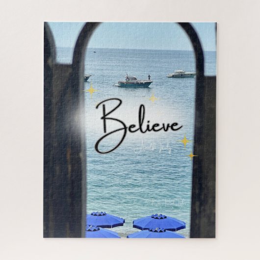 アマ信じルフィコーストイタリアパズル ジグソーパズル (縦)