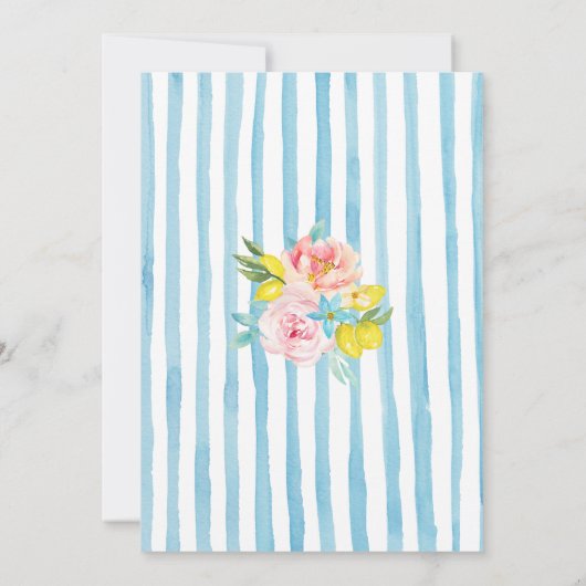 アマ地中海のルイタリアンフィ結婚タイル 招待状 (裏面)