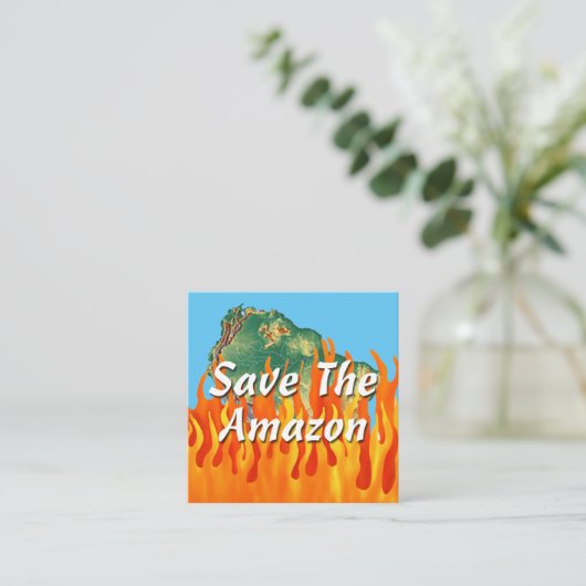 アマ救ン スクエア名刺 (スタンド正面)