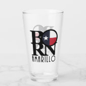 アマ生まれリロテキサス州 タンブラーグラス (裏面)