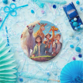 アミお洒落ネス紙プレート子供へ ペーパープレート (パーティー)