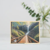 アミカローラ秋州パークジョージアヴィンテージトラベル ポストカード (スタンド正面)