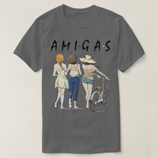 アミガス Tシャツ (デザイン正面)