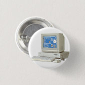 アミガファミリーコンピュータシステム 缶バッジ (正面&裏面)