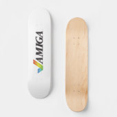 アミガレトロ80系パソコンシステム スケートボード (正面)