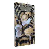 アミグルミ・ハチ ミニクリップボード (アングル)