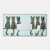 アミゴス猫3 デスクマット (キーボード&マウス)