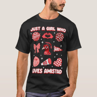 アミスタッド・ハウス・オブ・フレンドシップを愛する女の子 Tシャツ