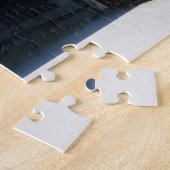 アミッシュの屋根付き橋。 ジグソーパズル (側面)