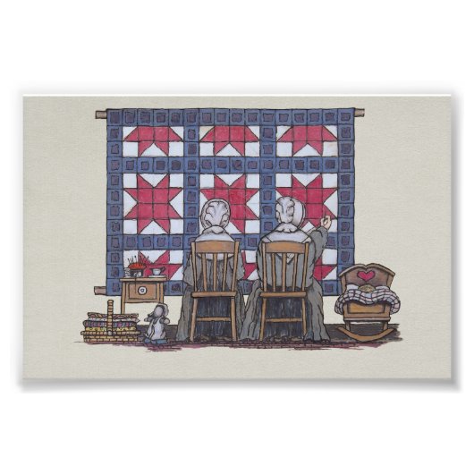 アミッシュウィメンズキルティング フォトプリント            (正面)