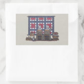 アミッシュウィメンズキルティング 長方形シール (バッグ)