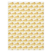 アミッシュカスタードパイタートデザートスライスベーキング食品 テーブルクロス (正面)