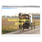アミッシュカレンダー2020 カレンダー (カバー)