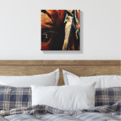 アミッシュグランジ馬 キャンバスプリント (インサイチュ (寝室))