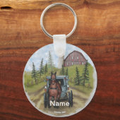 アミッシュタウンデイキーチェーン キーホルダー (正面)