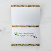 アミッシュファームクリスマスカード シーズンカード (内部)