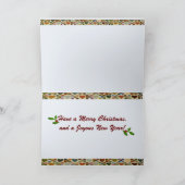 アミッシュファームクリスマスカード シーズンカード (内部)