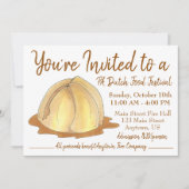 アミッシュペンシルバニアPAオランダ食品フェスティバル餃子 招待状 (正面)