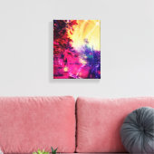 アミッシュホースおもしろい キャンバスプリント (インサイチュ (リビング))