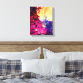 アミッシュホースおもしろい キャンバスプリント (インサイチュ (寝室))