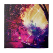 アミッシュホースと乳母車、宇宙編集 タイル (正面)