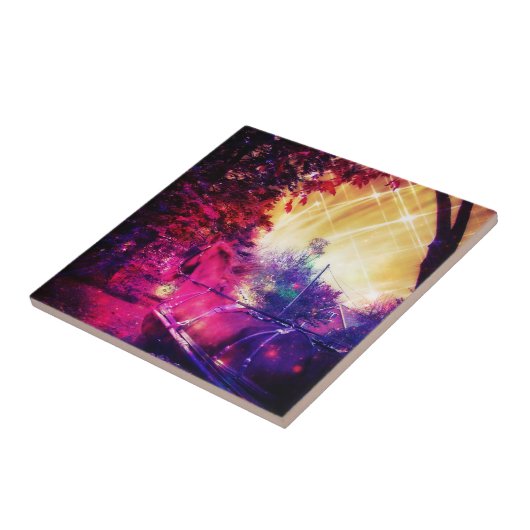 アミッシュホースと乳母車、宇宙編集 タイル (側面)