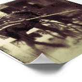 アミッシュホースアンド乳母車 ポスター (角)