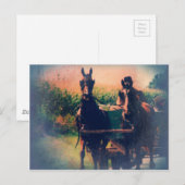 アミッシュホースチーム ポストカード (正面/裏面)