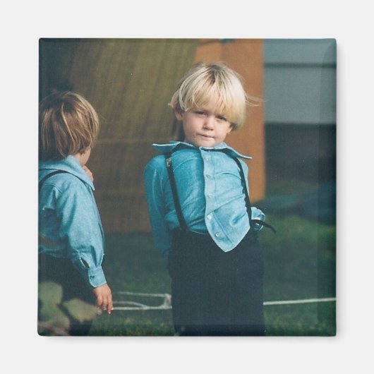 アミッシュボーイズLancaster郡PAマグネット マグネット (正面)