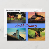 アミッシュモンタージュポストカード ポストカード (正面/裏面)