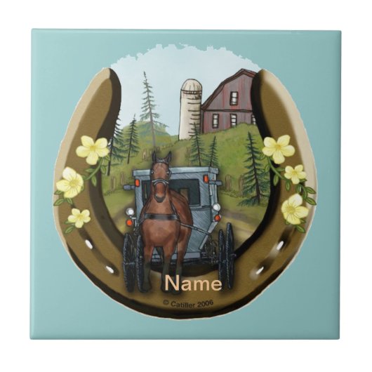 アミッシュロードトリップタイル タイル (正面)