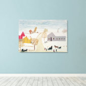 アミッシュヴィレッジ キャンバスプリント (インサイチュ (ウッドフロア))