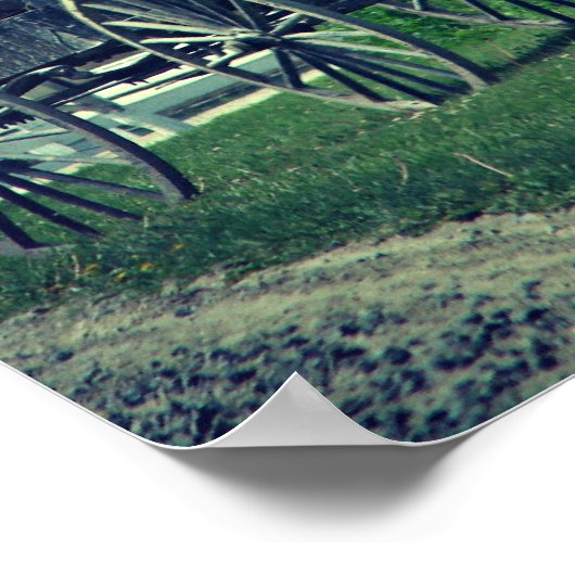 アミッシュ一家 ポスター (角)