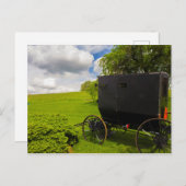 アミッシュ乳母車アットヒルサイドファーム ポストカード (正面/裏面)