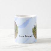 アミッシュ乳母車タウンデイマグ コーヒーマグカップ (中央)