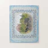 アミッシュ乳母車帰還 ジグソーパズル (縦)