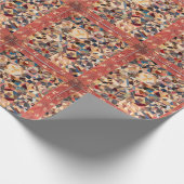 アミッシュ友情のキルト ラッピングペーパー (角)