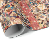 アミッシュ友情のキルト ラッピングペーパー (ロールコーナー)