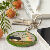 アミッシュ友情の諺キーチェーン！ キーホルダー (側面)