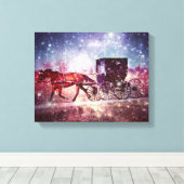 アミッシュ宇宙 キャンバスプリント (インサイチュ (ウッドフロア))