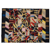 アミッシュ熱狂するキルト ラージペーパーバッグ (裏面)