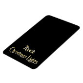 アミッシュ・クリスマスライト マグネット (左側)