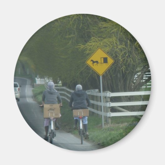 アミッシュ・コミュニティ マグネット (正面)