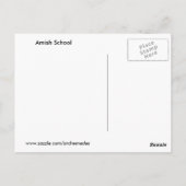 アミッシュ・スクール ポストカード (裏面)
