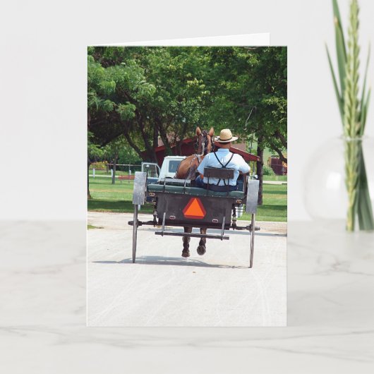 アミッシュ・トラベル カード (正面)